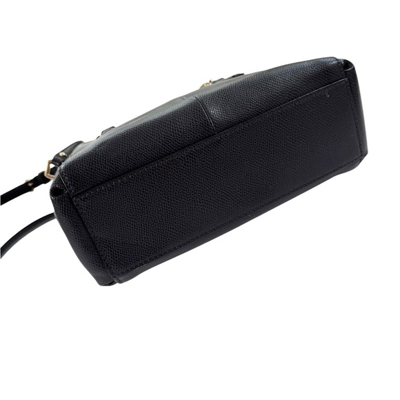 Coach Leather Christie Carryall Shoulder Bag Navy and Gold Hardware - Picture 7 of 16